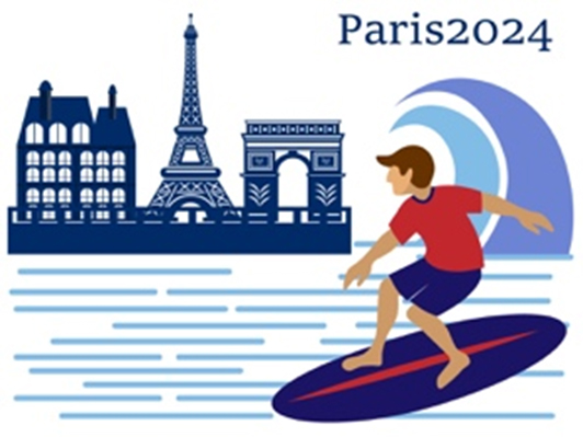 Paris2024イラスト